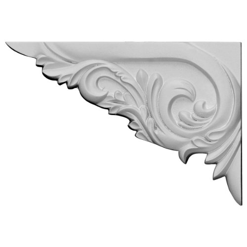Ekena Millwork SB08X05TY-L Tyrone Stair Bracket, Left, 8 3/8"W x 5 7/8"H x
