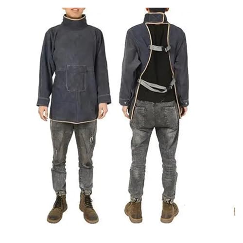 溶接　革の前掛け　オシャレ　長さ100cm 溶接 革の前掛け オシャレ 長さ100cm 81yuOKTPnuL._SY350_QL65_.jpg