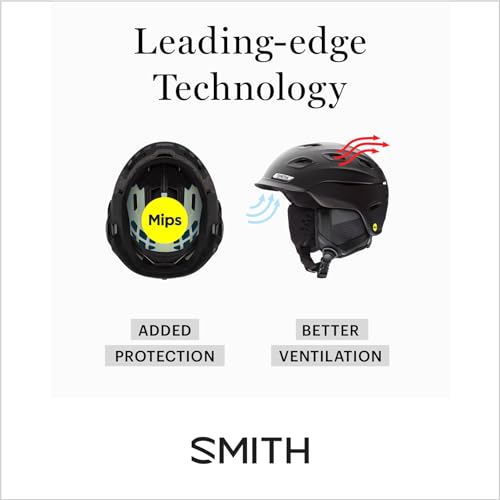 Casco Smith Rodeo MIPS blanco mate para jornadas de snowboard en la montaña 7
