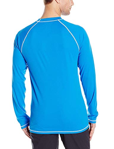 Image of Speedo Men's Uv Swim Shirt Long Sleeve Loose Fit Easy Tee - Manufacturer Discontinued