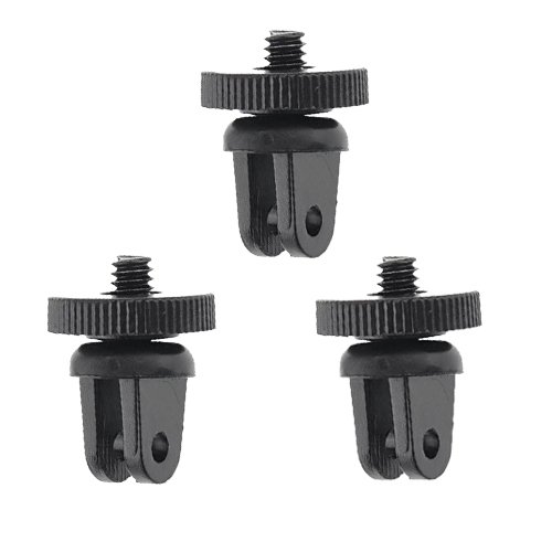 Neomark 3 Tripod Mount Adapters for Sony Action Cam AS100V AS30V Action Camera Mini - Gopro Mount to 1/4