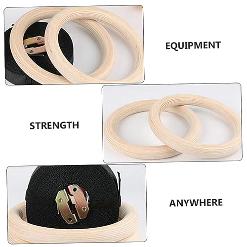 Anillas de Fitness Ajustables de Madera 4.5 m miniatura 6