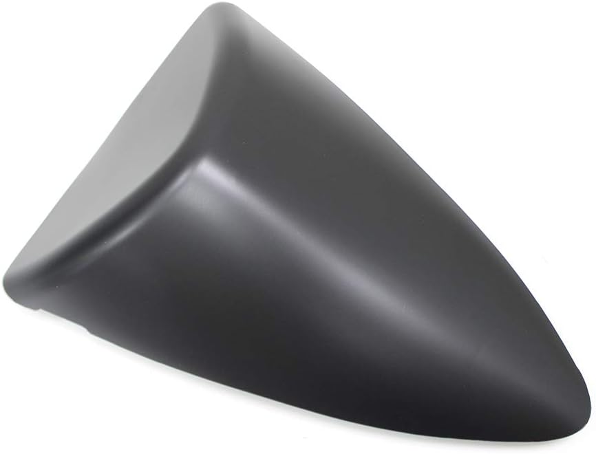 Motorbike ABS Plastic Rear Seat Cover Cowl Passenger Rear Seat Cover Pillion Tail Cover Fit For Kawasaki ZX6R 2007 2008 07 08 ZX-6R Fairings Rear Seat Cowl (Matte Black)