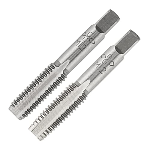 Image of M12 X 1.75 Metric Hand Tap, Right Hand M12 X 1.75mm Threading Hand Tap 1Pair