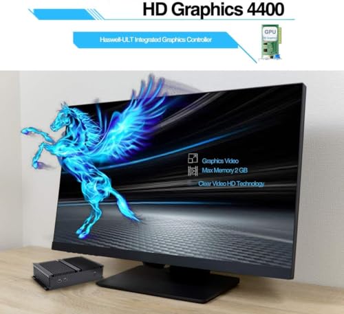 WEIDIAN Mini computer senza ventola Core i5 4200U