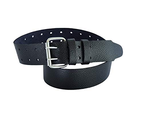 Scaffolding Professional Black BBI Heavy Duty Leather Work Tool Belt 2'' Wide Brand Top UK Quality