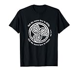 Yeats Irish Poet Round Vintage Celtic Knot Fiddle Dance Poem T-Shirt