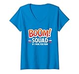 Photo Gallery donna boom squad 4 luglio direttore dei fuochi d"artificio abbinamento del gruppo maglietta con collo a v Photo Gallery donna boom squad 4 luglio direttore dei fuochi d"artificio abbinamento del gruppo maglietta con collo a v