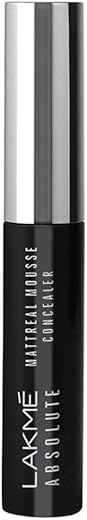 Lakme Absolute Mattereal Mousse Concealer 02 Natural, 9 g