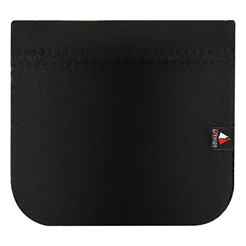 4 x 4 inch Neoprene Protective Carrying Snap Case Bag Pouch for Earphones/Cables etc.(Earbud Case)