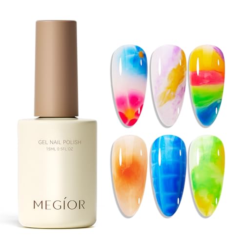 MEGIOR Blooming Gel Nail Polish 15ml UV LED Soak Off