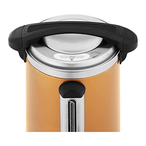 Royal Catering RC-WBDWTC6GO Koffiezetapparaat, 6 liter, goudkleurig, roestvrij staal, koffiezetapparaat, volautomatische… - Afbeelding 3