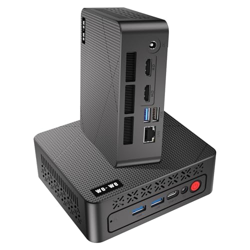 wo-we P6 AMD Ryzen 5 3550H Gaming Mini PC,16GB RAM