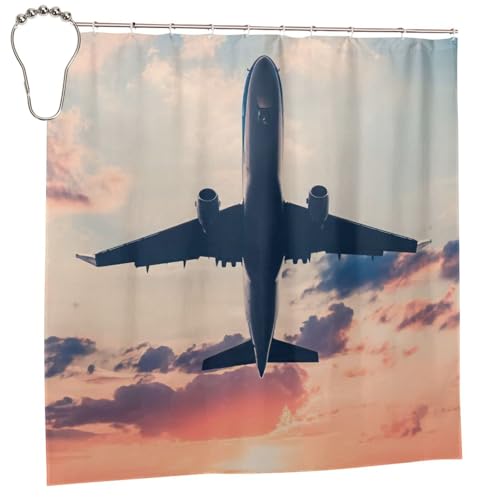 Rideau de douche coucher de soleil pour une ambiance évasion - 3