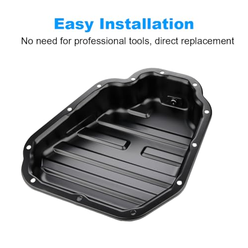 Image of Engine Oil Pan with Drain Plug Compatible with Nissan Rogue 264-539