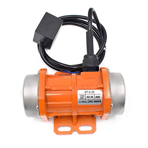 Concrete Vibrator Motor AC 110V 40W Single Phase for Concrete Vibrators Concrete Mixers Concrete Vibrating Table - Thumbnail 4