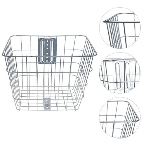 Panier pour vélo de grosse capacité métallique solide et stable pour le transport - 6