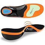 Plantar Fasciitis Insoles for Men & Women, High Arch Support Insoles for Flat Feet, Heel Spurs & Foot Pain, Orthotic Shoe Inserts for All-Day Standing Comfort – Heavy-Duty Support (S)