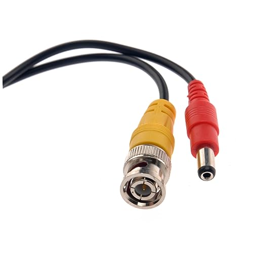 CIYODO Professional Video Power Cable 10m Length CCTV Power Extension 2.1mm x 5.5mm x 12mm Connectors