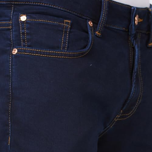 Image of Spykar Men's Rover Regular Fit Mid Rise Casual Jeans
