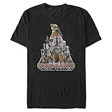 Imprimé aux États-Unis. Star Wars Bounty Killers T-Shirt, Noir, L Homme