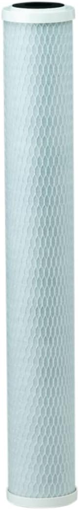 Pentair Pentek CBC-20 Carbon Water Filter, 20-Inch, Whole House Carbon Block Replacement Cartridge with Bonded Powdered Activated Carbon (PAC) Filter, 20" x 2.5", 0.5 Micron 20" x 2.5" Pack of 1