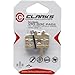 Clarks Elite Semi-Metallic Disc Brake Pads for Avid Bb7/Juicy, Spring Inc., Gold