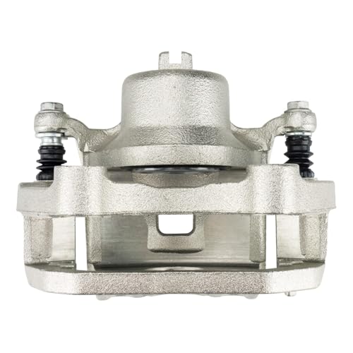 Image of KAX Disc Brake Caliper Assembly with Fit for Nissan Altima 2005-2006 2.5L 3.5L, Altima 2002-2004, Nissan Maxima 2002-2003, INFINITI I35 2002-2004, Front Left Driver Side