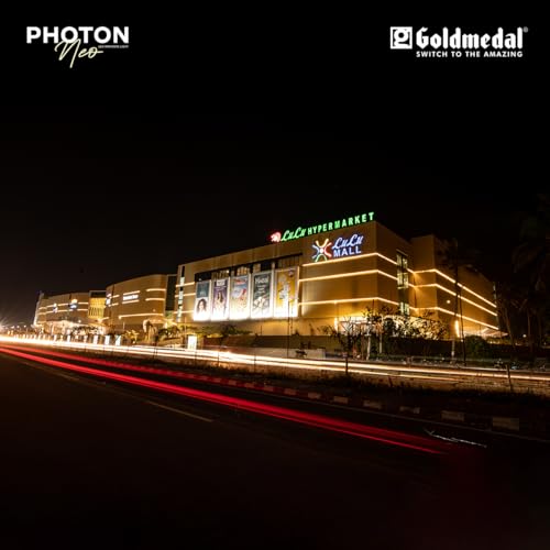 Image of Goldmedal Photon Neo 45 Meter LED Rope Light with 10W per Meter | 120 LEDs | Decorative Rope Lighting for Home, Hall, Bedroom, Outdoor & Indoor | Strip Light for All Festivals| Warm White(3000K)