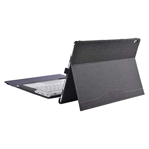 Laptop Cover Case for Microsoft Surface Book 3 15 inch/Surface Book 2 15 inch (with Bracket, Grey)