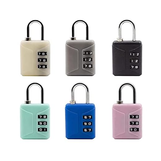 MAKEJ Mini Combination Padlock for Security
