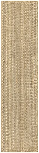 Hamid - Alfombra De Yute Granada 100 Fibra De Yute Natural, Alfombra Suave, Tejida A Mano, Alfombra De Salón, Comedor, Dormitorio, Pasillos, Ent Hamid - Alfombra De Yute Granada 100 Fibra De Yute Natural, Alfombra Suave, Tejida A Mano, Alfombra De Salón, Comedor, Dormitorio, Pasillos, Ent