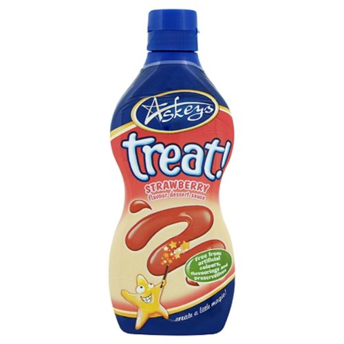 Askeys Treat! Strawberry Flavour Dessert Sauce 6 x 325gm
