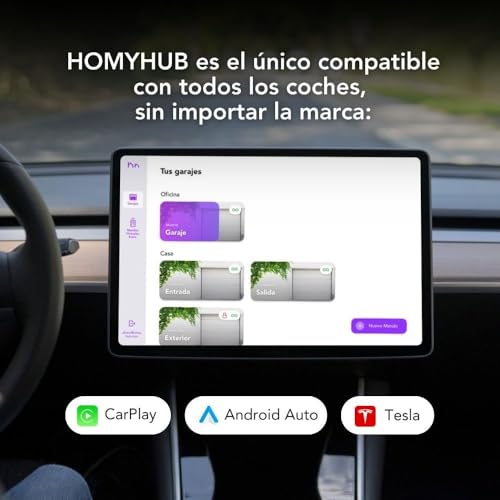 Miniatura 10 de Homyhub Starter Kit Mando A Distancia Garaje Wifi - Mucho Más Que Abrir Puerta De Garaje Con Tu Móvil Y Voz - Controla Max 2 Puertas Por Starter Kit