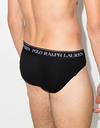 Polo Ralph Lauren Para Homem. 714835884003 Pacote De 3 Cuecas De Baixo Rise Preto, Cinza, Branco (Xxl), Homewear, AlgodãO - 2
