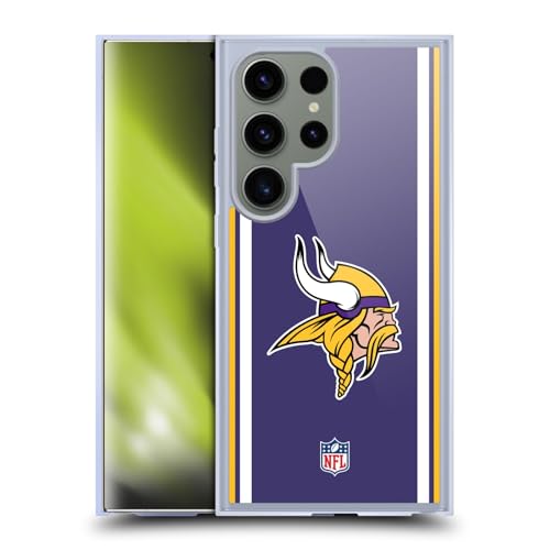 Coque Gel NFL Minnesota Vikings pour Samsung Galaxy S24 Ultra et Compatible avec MagSafe