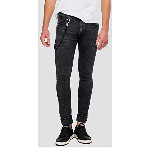 REPLAY Jondrill Hyper Bio Jeans, Grigio (097 Dark