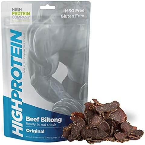 High Protein Original Biltong 600g Pack Cover