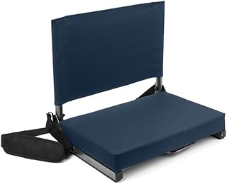 Cascade Mountain Tech Deluxe Stadium Seat, One Size, Black Ultra Padded