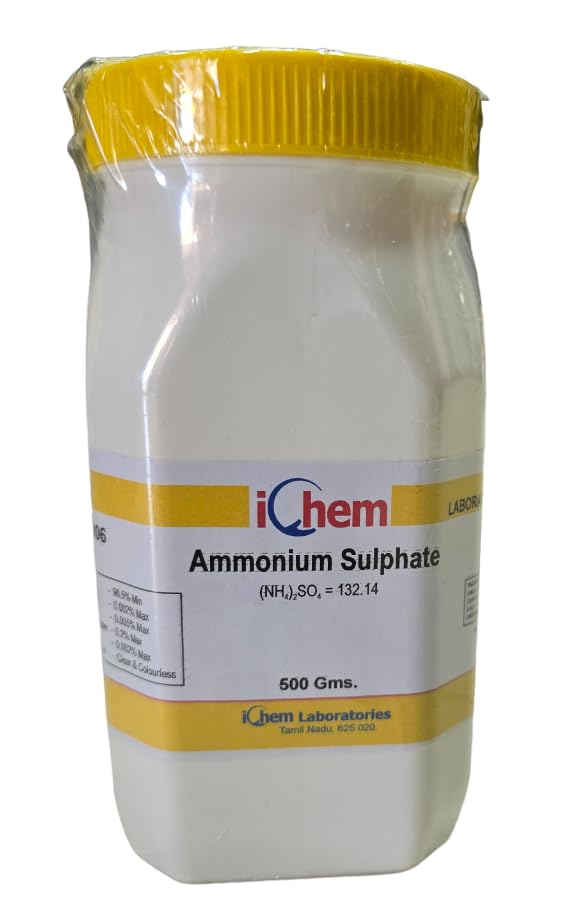 ICHEM Ammonium Sulphate (500GM) Assay 98.5% Min (Lab use only)