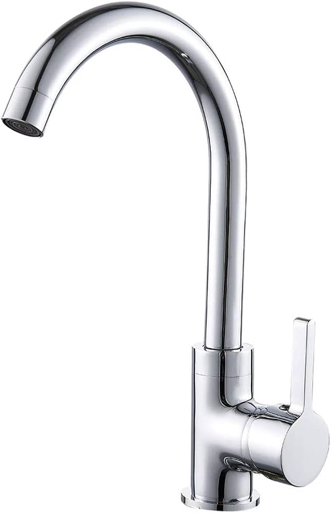 Amazon | 水栓 キッチン 水栓金具 混合水栓 シングルレバー 蛇口