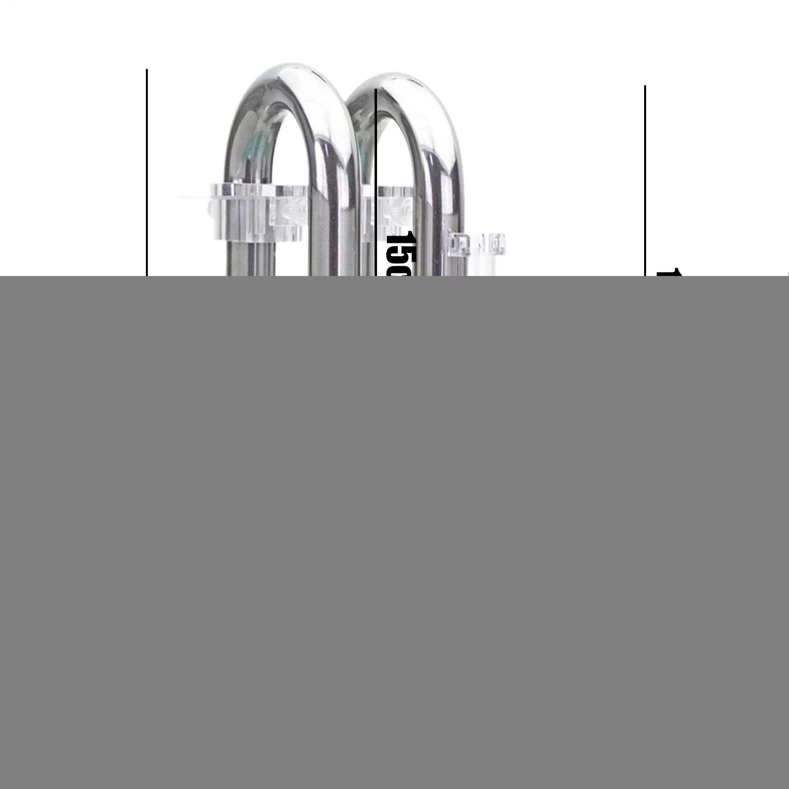 Tubería Skimmer Acuario Accesorios Tubería De Alta Resistencia | Tubo Control Flotador Película Acuario Accesorio Ajustable Para Acuarios De Agua Dulce-Marinos Adultos