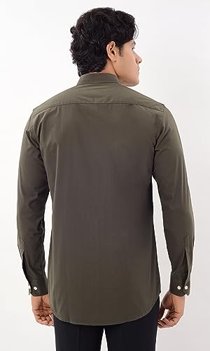 Image of Men's Regular Fit Reversible Checkered Shirt