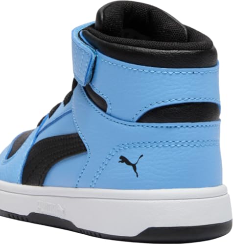 PUMA - Kids Rebound Layup Rcl V Shoes, Color Team Light Blue/Black, Size: 1.5 M US Little Kid2