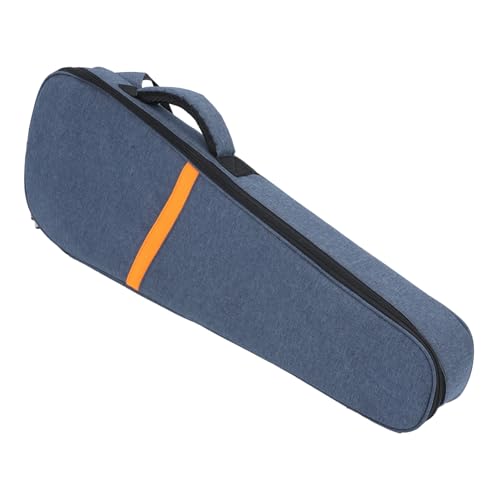Housse ukulélé bleu en tissu Oxford ifundom avec rembourrage pour concert
