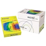 - Características de funcionamiento ideal: papel de color Maestro cuenta con características unidad – ideal para que incluyen cuencas problemas, atascos de papel y malas copias pasado a la historia.