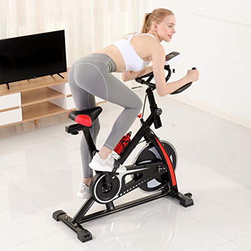 New Exercise Bike,Stationary Indoor UltraQuiet Cycling Bikes Home Gym Workout Cardio Bikes