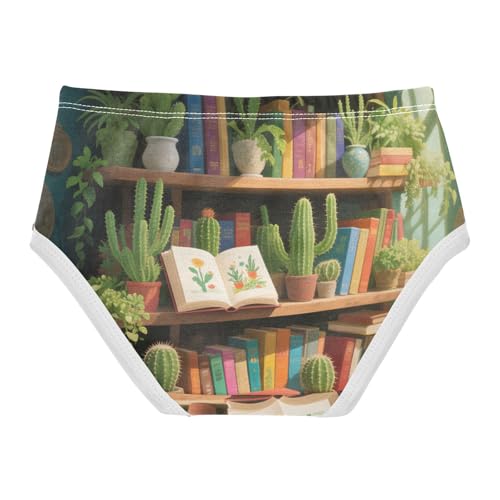 GuoChe Briefs Panties Organic Underpants for Toddler Girls in Sizes 2T,3T, 4T, 5T, 6Y and 8Y2