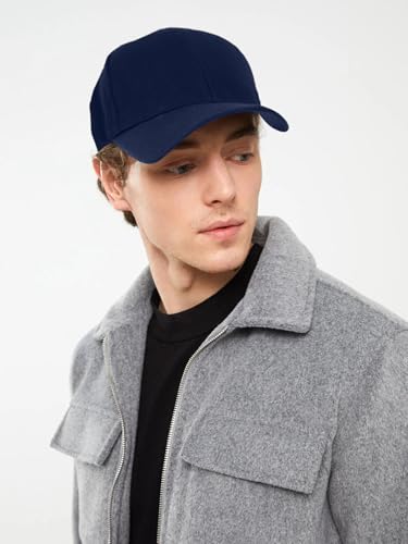 Image of Edoneery Men Women Baseball Cap-Low Profile Adjustable Washed Cotton Golf Dad Hat