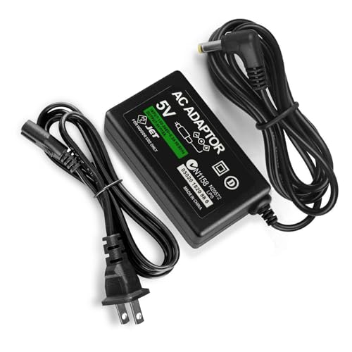 Replacement PSP Charger AC Adapter 5V Compatible with Sony PSP 1000 PSP Slim & Lite 2000 3000 PSP-110 PSP...